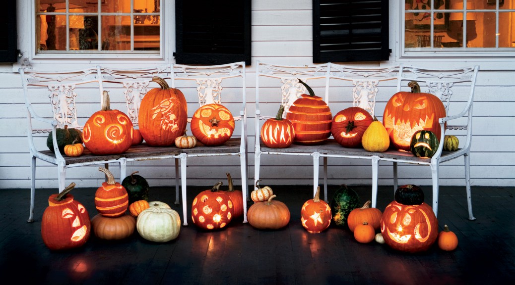 Idée décoration halloween citrouille