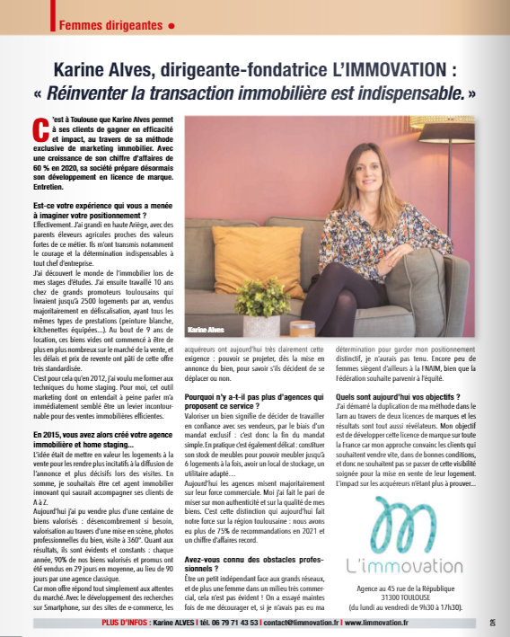 limmovation_immobilier_homestaging_toulouse_karine_alves_interview_entreprendre